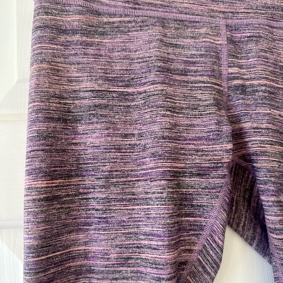 Lululemon high times leggings, size 8, pink and purple - Picture 3 of 7